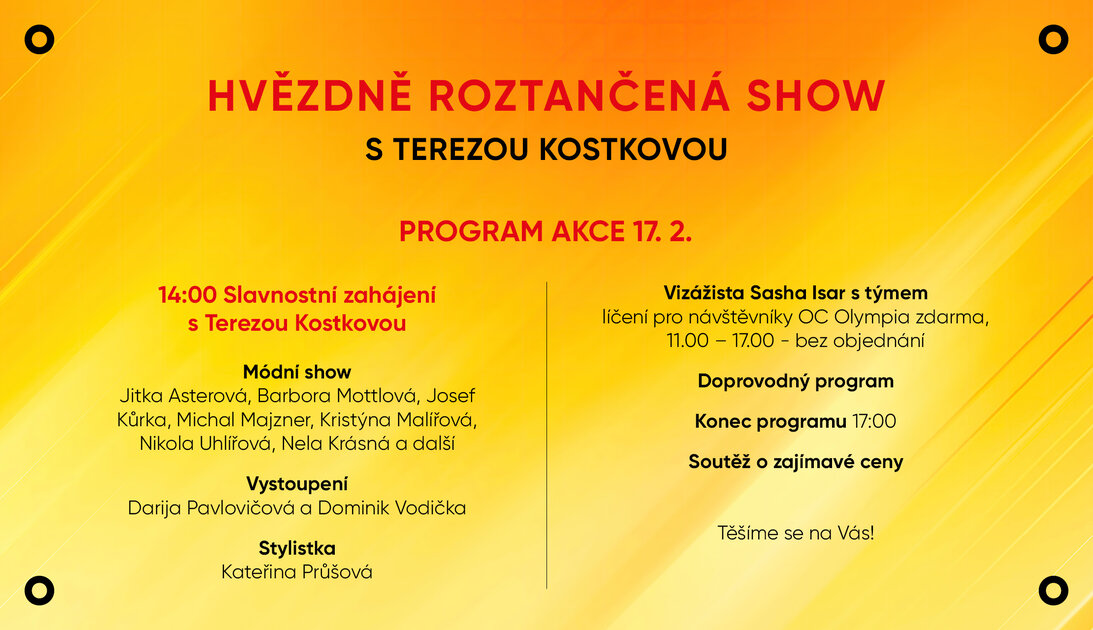 Program Akce Program AKCE 17.2.2024 | Olympia Mladá Boleslav